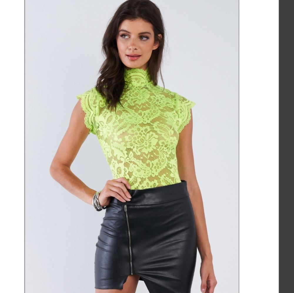 Nothing Like Me Green body suit